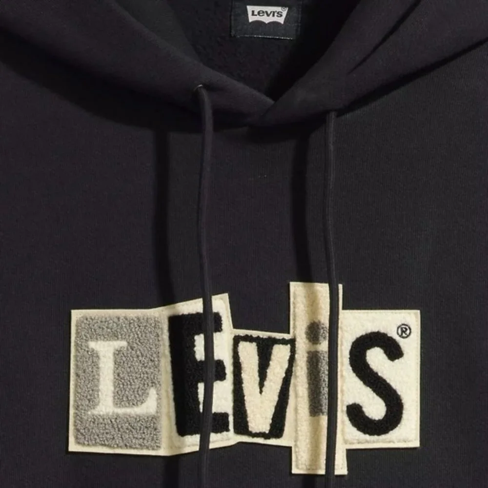 Levi's Skateboarding Hooded Sweatshirt Medium New Men's Comfort Classic Chenille
